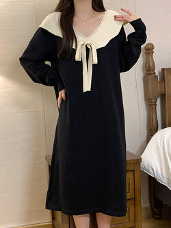 เดรสสาวอวบ มีไซส์ L-4XLอกเสื้อ 38-47 นิ้ว ใส่ได้ทั้งสาวหุ่นดีน่ารักจนถึงสาวอวบพลัสไซส์ จัดส่งฟรี! ทักแชทสั่งซื้อ