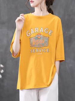 เสื้อยืดวินเทจ ฟรีไซส์อกเสื้อประมาณ 38-42