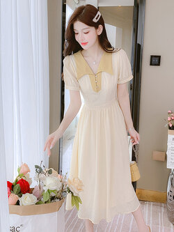 แบบชุดเดรสสวยๆ ชุดเดรสน่ารักๆสไตล์เกาหลี