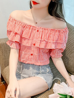 เสื้อเชิ้ตแขนยาววัยรุ่น ลายสวยๆ แบรนด์ YIL AN