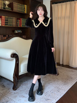 แบบชุดเดรสสวยๆ ชุดเดรสน่ารักๆสไตล์เกาหลี