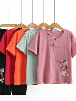 เสื้อลินินสไตล์ผู้ใหญ่ เสื้อคุณแม่ เสื้อผู้ใหญ่ แบรนด์ LININ