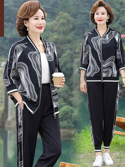 เสื้อผ้าคุณแม่วัย 60 เสื้อคนแก่ผู้หญิงวัย60