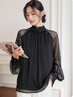 เสื้อสีดำสุภาพ เรียบหรู ดูดี เหมาะกับทุกโอกาส | เสื้อผู้หญิงสุภาพ