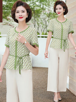 เสื้อผ้าคุณแม่วัย 60 เสื้อคนแก่ผู้หญิงวัย60