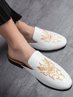 รองเท้าโลฟเฟอร์ชาย รองเท้าผู้ชาย รองเท้าแฟชั่นชาย รองเท้าหนังผู้ชาย Men Loafer Slip-On Shoes