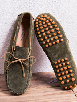 รองเท้าหนังผู้ชาย มีไซส์39-44 รองเท้าโลฟเฟอร์ชาย Slip-On Shoes