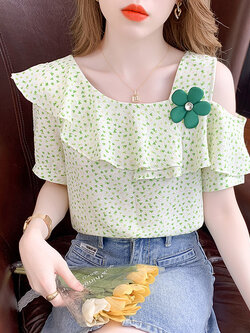 เสื้อเชิ้ตแขนยาววัยรุ่น ลายสวยๆ แบรนด์ YIL AN