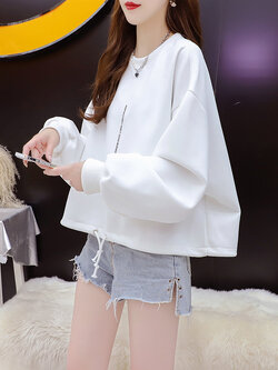 เสื้อไหมพรม เสื้อไหมพรมแขนยาว 38-44 นิ้ว ฟรีไซส์