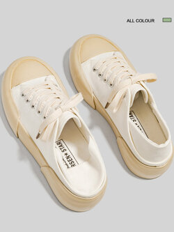 รองเท้าผ้าใบ ผู้หญิง รองเท้าผ้าใบวัยรุ่น แบรนด์ RENBEN