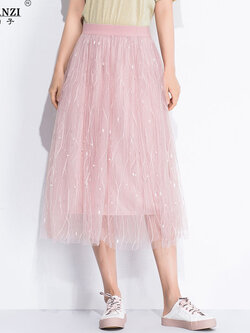 กระโปรงยาว กระโปรงยาวทรงเอ กระโปรงทำงาน