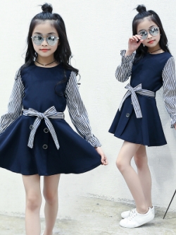 เสื้อผ้าเด็กผู้หญิง เสื้อเด็กผู้หญิง สไตล์เกาหลี มีไซส์ 100-160 ใส่ได้ตั้งแต่ 6-12 ปี