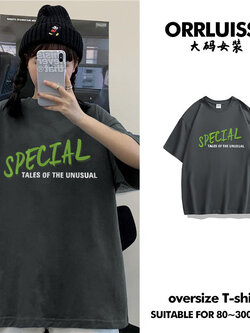 เสื้อโอเวอร์ไซส์เกาหลี เสื้อยืดพลัสไซส์ เสื้อยืดคนอ้วน เสื้อยืดโอเวอร์ไซส์ผู้หญิง