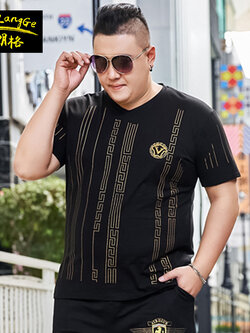 เสื้อยืดผู้ชายอ้วน S-5XL(อกเสื้อ39-51นิ้ว)