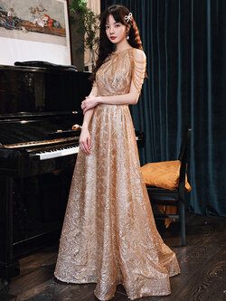 ชุดราตรี ชุดราตรีสวยหรู แบบ ทันสมัย Evening dress