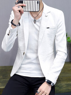 สูท Blazers ผู้ชาย เสื้อคลุมสไตล์สูท สำหรับผู้ชาย