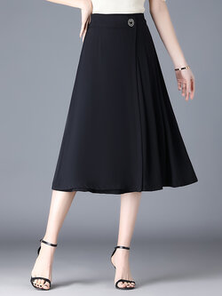 กระโปรงยาว กระโปรงยาวทรงเอ กระโปรงทำงาน