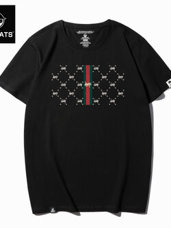 เสื้อยืดผู้ชายอ้วน S-6XL น้ำหนักผู้สวม 50-135 กิโลกรัม