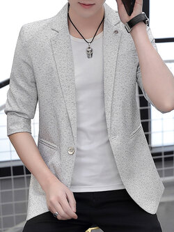 สูท Blazers ผู้ชาย เสื้อคลุมสไตล์สูท สำหรับผู้ชาย