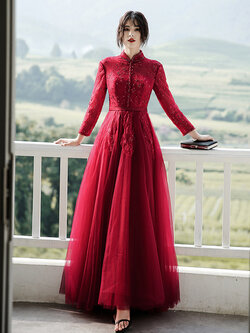 ชุดราตรี ชุดราตรีสวยหรู แบบ ทันสมัย Evening dress