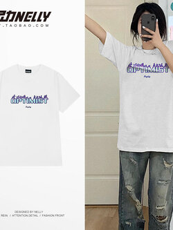 เสื้อยืดคอกลม ผู้ชาย เสื้อยืดผู้ชายเกาหลี เสื้อยืดเกาหลี แบรนด์ NELLY