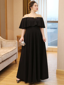 ชุดราตรีคนอ้วน ชุดราตรีไซส์ใหญ่ สาวอวบ ชุดราตรีสาวอวบ ชุดออกงานสาวอวบ ชุดออกงานคนอ้วน