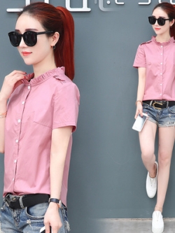 เสื้อผ้าแฟชั่นผู้หญิง เสื้อเชิ้ตแบบฮิตๆ