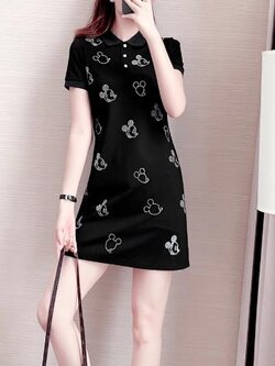 เดรสสีดำสุภาพ เรียบหรู ดูดี เหมาะกับทุกโอกาส | เดรสผู้หญิงแฟชั่นสุภาพ