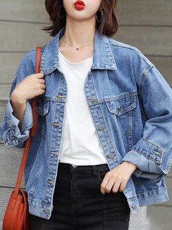 แจ็คเก็ต เสื้อคลุมแจ็คเก็ต เสื้อคลุมป้องกันแดด เสื้อแจ๊คเก็ตแขนยาว Dickey