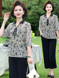 เสื้อผ้าคุณแม่วัย 60 เสื้อคนแก่ผู้หญิงวัย60