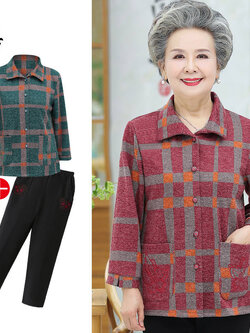 เสื้อคุณยาย เสื้อผู้วัยอายุ60-70ปี เสื้ออาม่า เสื้อผู้สูงอายุ