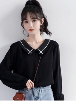 เสื้อสีดำสุภาพ เรียบหรู ดูดี เหมาะกับทุกโอกาส | เสื้อผู้หญิงสุภาพ