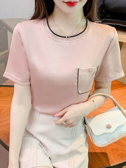 เสื้อผ้าวัยรุ่นเกาหลี เสื้อยืดวัยรุ่นผู้หญิง มีขนาด S M L XL