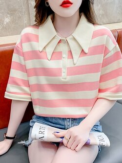 เสื้อผ้าวัยรุ่นเกาหลี เสื้อยืดวัยรุ่นผู้หญิง มีขนาด S M L XL