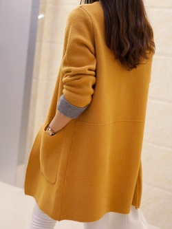 เสื้อคลุมไหมพรม เสื้อคาร์ดิแกน เสื้อกันหนาวไหมพรม