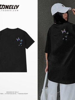 เสื้อยืดคอกลม ผู้ชาย เสื้อยืดผู้ชายเกาหลี เสื้อยืดเกาหลี แบรนด์ NELLY