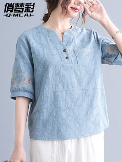 เสื้อชีฟอง เสื้อแฟชั่นสุภาพสตรีวัยผู้ใหญ่ มีไซต์ อก34นิ้ว-43นิ้ว