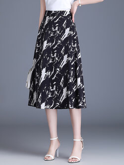 กระโปรงยาว กระโปรงยาวทรงเอ กระโปรงทำงาน