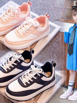 รองเท้าผ้าใบเด็ก รองเท้ากีฬาเด็ก รองเท้าผ้าใบเด็กแนวสปอร์ท