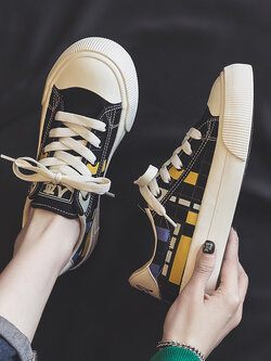 รองเท้าผ้าใบ ผู้หญิง รองเท้าผ้าใบวัยรุ่น แบรนด์ RENBEN