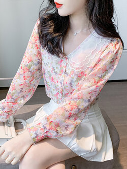 เสื้อเชิ้ตแฟชั่น เสื้อเชิ้ตชีฟอง เสื้อเชิ้ตลูกไม้ เสื้อเชิ้ตลายสวยๆ By Alier