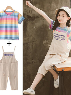 เสื้อผ้าเด็กผู้หญิง เสื้อเด็กผู้หญิง จัดเป็นชุดเซ็ท มีไซส์ 110-160 BY Coke Rabbit