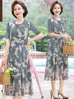 เสื้อผ้าคุณแม่วัย 60 เสื้อคนแก่ผู้หญิงวัย60