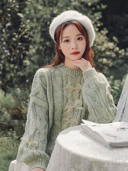 เสื้อไหมพรม เสื้อไหมพรมแขนยาว