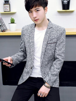สูท Blazers ผู้ชาย เสื้อคลุมสไตล์สูท สำหรับผู้ชาย