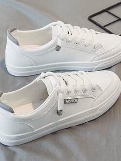 รองเท้าผ้าใบแฟชั่นผู้หญิง ใส่สบาย มีขนาด 35-40