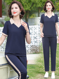 เสื้อผ้าคุณแม่วัย 60 เสื้อคนแก่ผู้หญิงวัย60