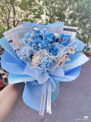 ช่อดอกไม้ถัก,ดอกกุหลาบถัก,ทานตะวันถัก,ลาเวนเดอร์ถัก,ดอกไม้ถักโครเชต์,ดอกไม้ถักไหมพรม,ช่อดอกไม้,ดอกไม้วาเลนไทน์,ช่อดอกไม้รับปริญญา,ช่อดอกไม้คู่รัก,ของขวัญวาเลนไทน์,crochet,flowers