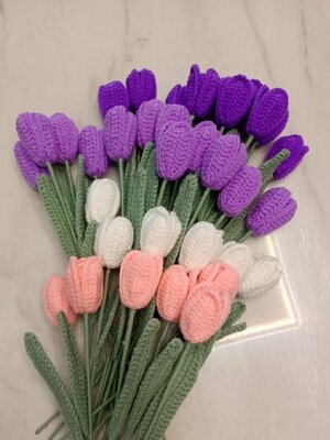 ช่อดอกไม้ถัก,ดอกกุหลาบถัก,ทานตะวันถัก,ลาเวนเดอร์ถัก,ดอกไม้ถักโครเชต์,ดอกไม้ถักไหมพรม,ช่อดอกไม้,ดอกไม้วาเลนไทน์,ช่อดอกไม้รับปริญญา,ช่อดอกไม้คู่รัก,ของขวัญวาเลนไทน์,crochet,flowers