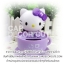 ( ลด 10 % ) HELLO KITTY - คิตตี้ตุ๊กตาโยกหัว แสงอาทิตย์ ประดับตกแต่งรถยนต์